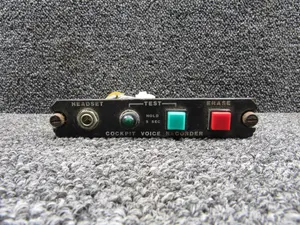 9622019-1, 9622019-2 Beech 1900C Cockpit Voice Recorder Assembly
